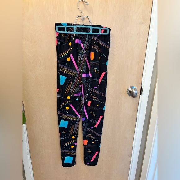 Viv Collection One Size Brushed Wild Pattern Leggings Y2K Fits like S/M - Picture 4 of 4